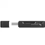 Trust Nanga 21935 Lector de tarjetas USB 3.1 Negro